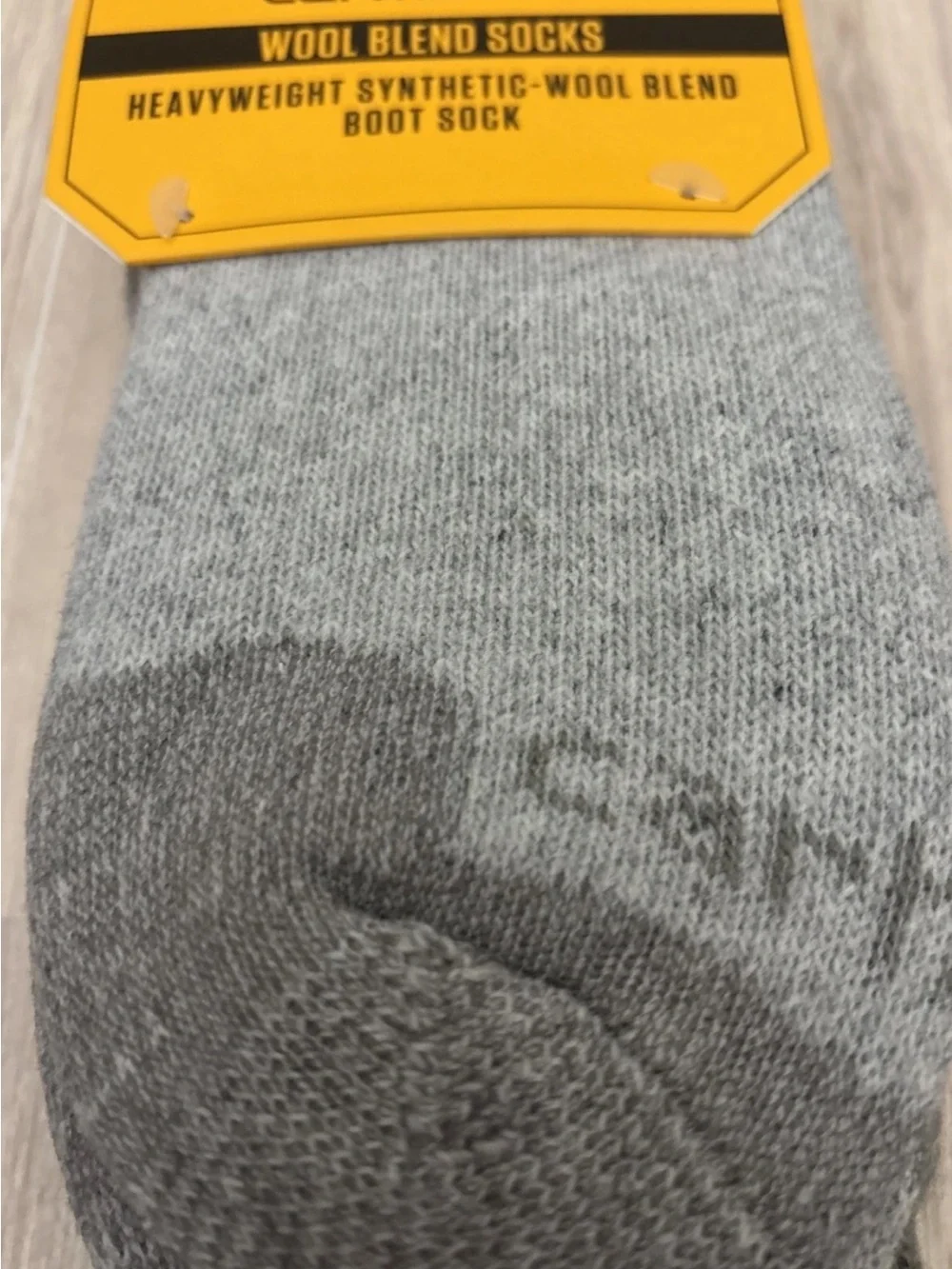 New Carhartt Women's Medium Heavyweight Synthetic-Wool Blend Boot Socks Sz 7-9.5